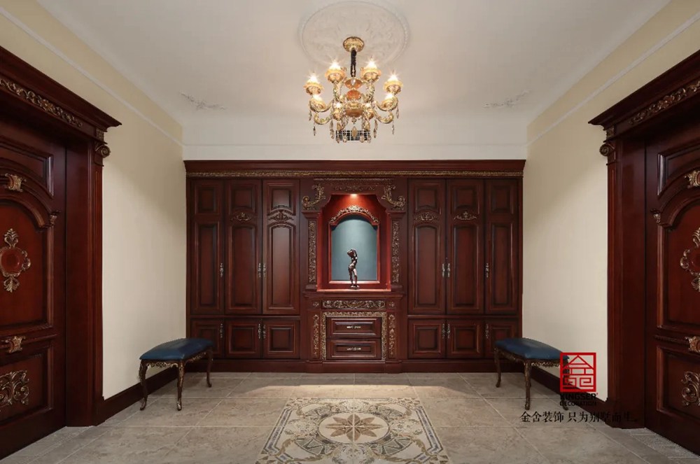 上山間400平米別墅美式風(fēng)格裝修實景