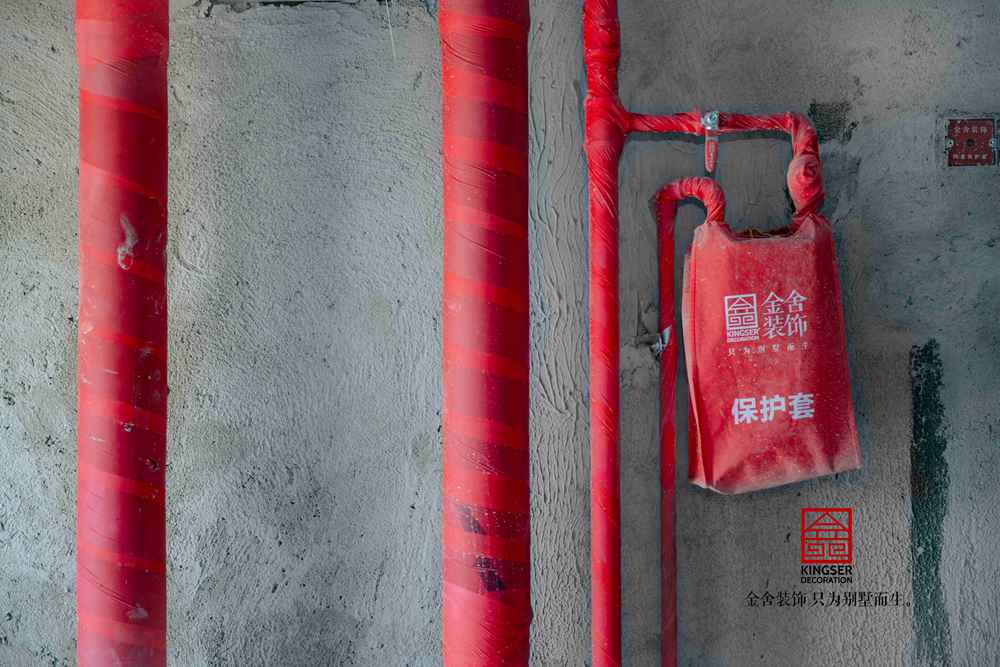 融創中心樓王217平米裝修木工階段