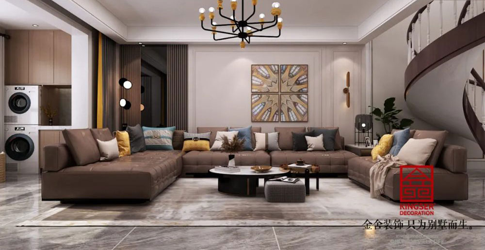 東南智匯城191平米現代風格裝修效果圖賞析