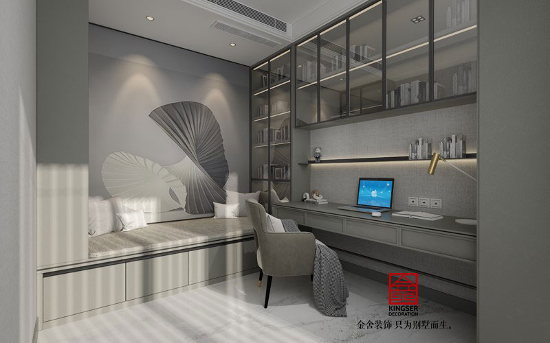 石家莊融創中心217平現代簡約風格裝修設計