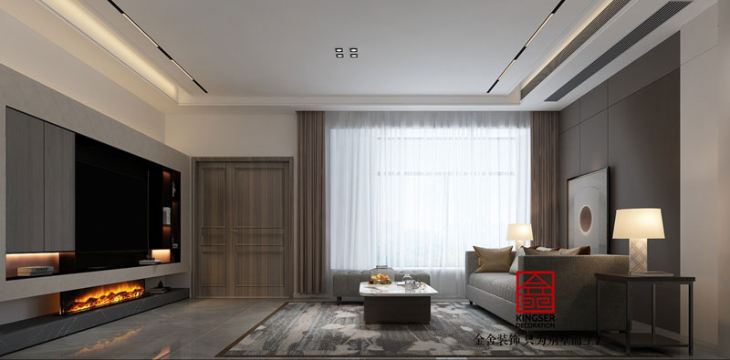 中央云著304平現代風格裝修效果圖