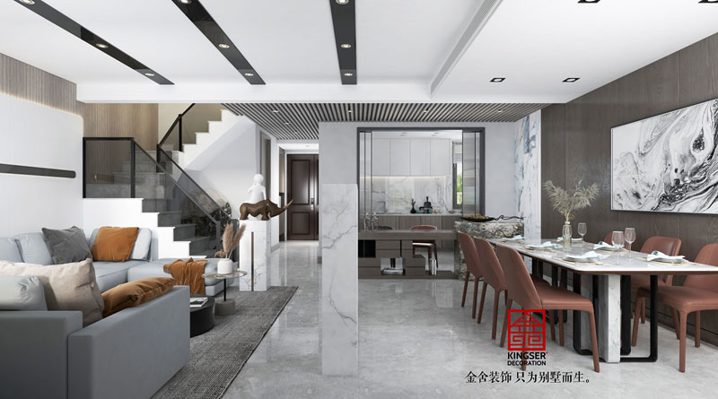 中央云著264平現代風格研發效果圖