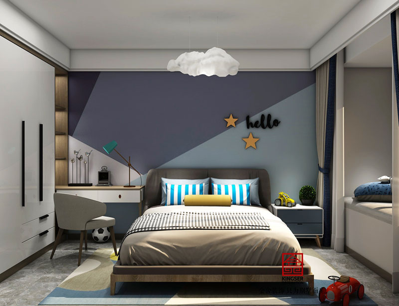 融創中心155㎡現代風格裝修效果圖