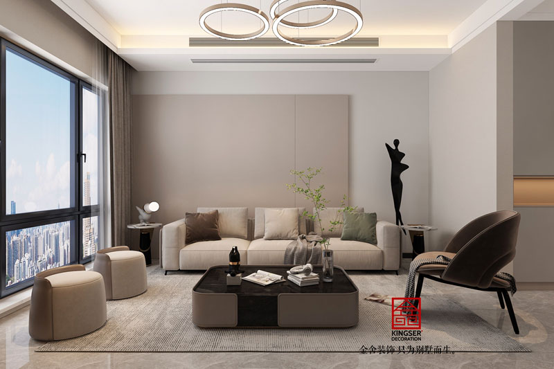 東方觀邸現代簡約風格裝修效果圖