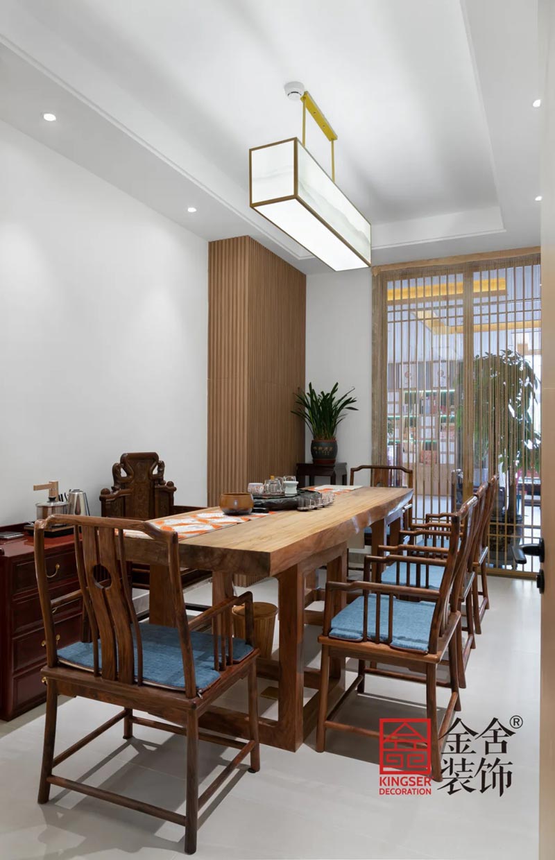 八馬茶業新中式風格裝修實景圖-VIP室