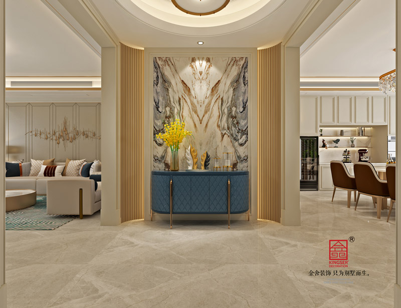 榮盛華府美式輕奢風(fēng)格設(shè)計案例