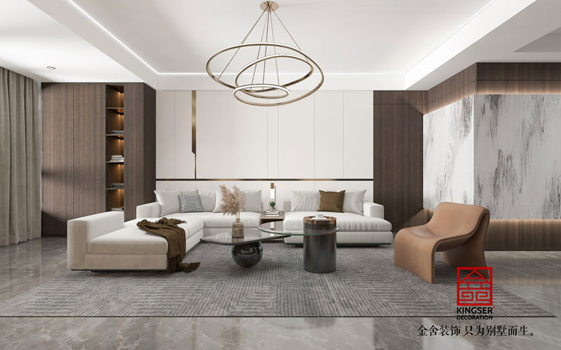 榮盛御府現代風格別墅裝修