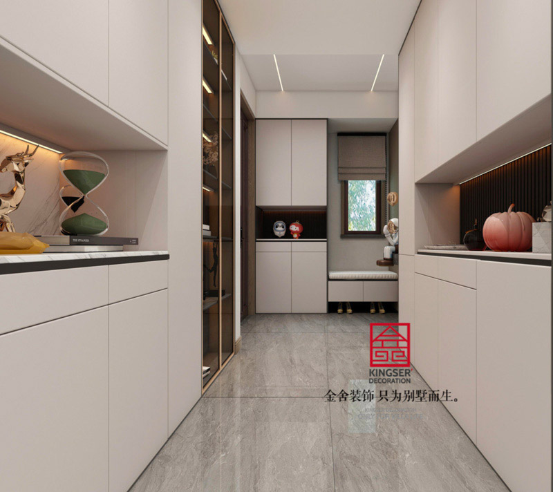 九里晴川下疊裝修現代風格效果圖