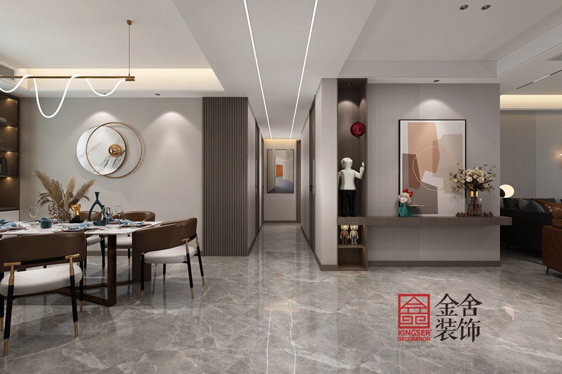 東南智匯城輕奢風格裝修效果圖