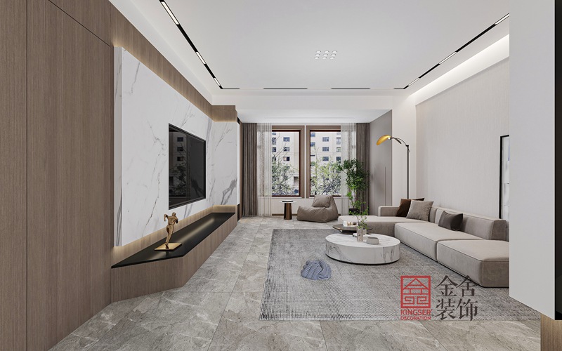 榮盛御府現(xiàn)代風格裝修設計