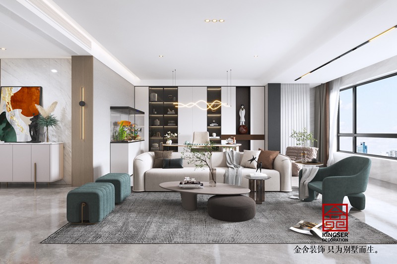 錦江府現(xiàn)代風格裝修效果圖