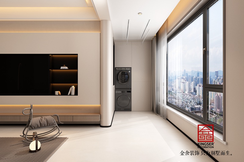 國仕山極簡風格裝修效果圖