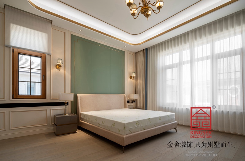 原河名墅新中式別墅裝修實景圖