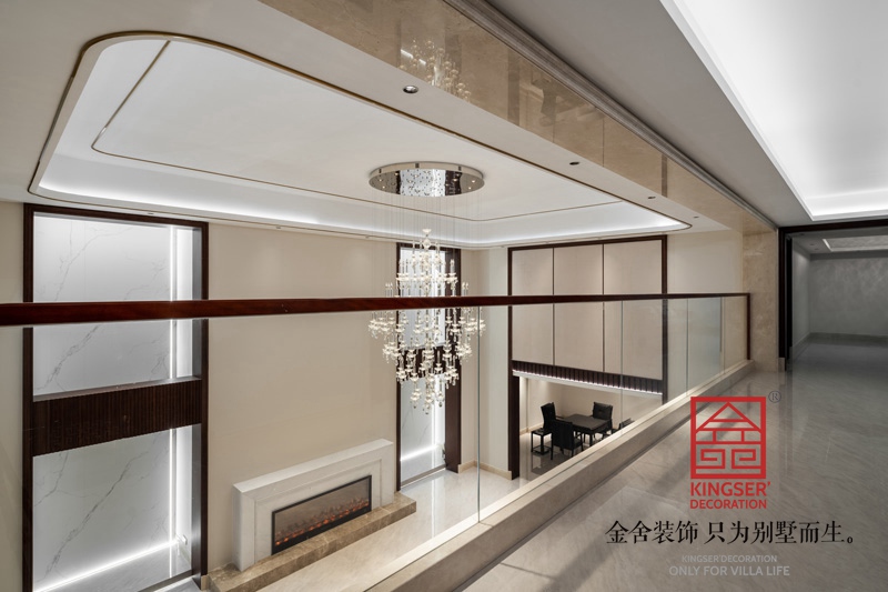 原河名墅新中式別墅裝修實景圖