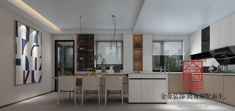 博星住宅樓260平現代風格裝修設計