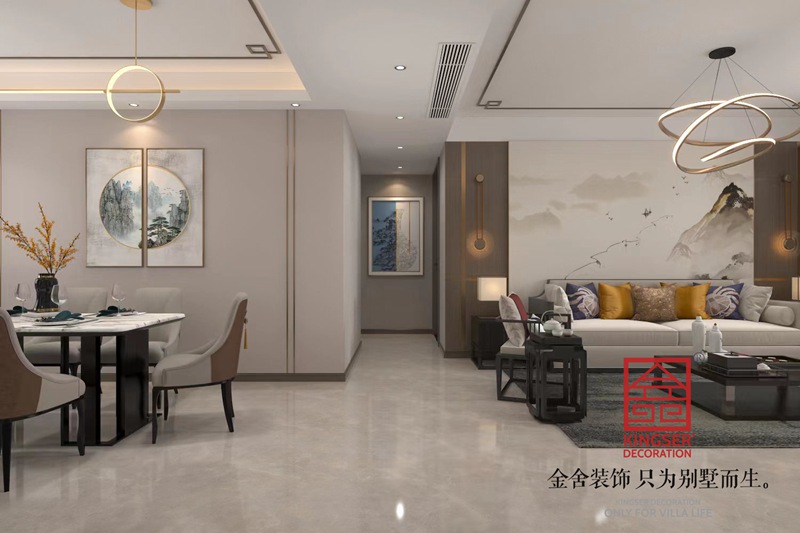 國仕山190平米現(xiàn)代風(fēng)格裝修效果圖