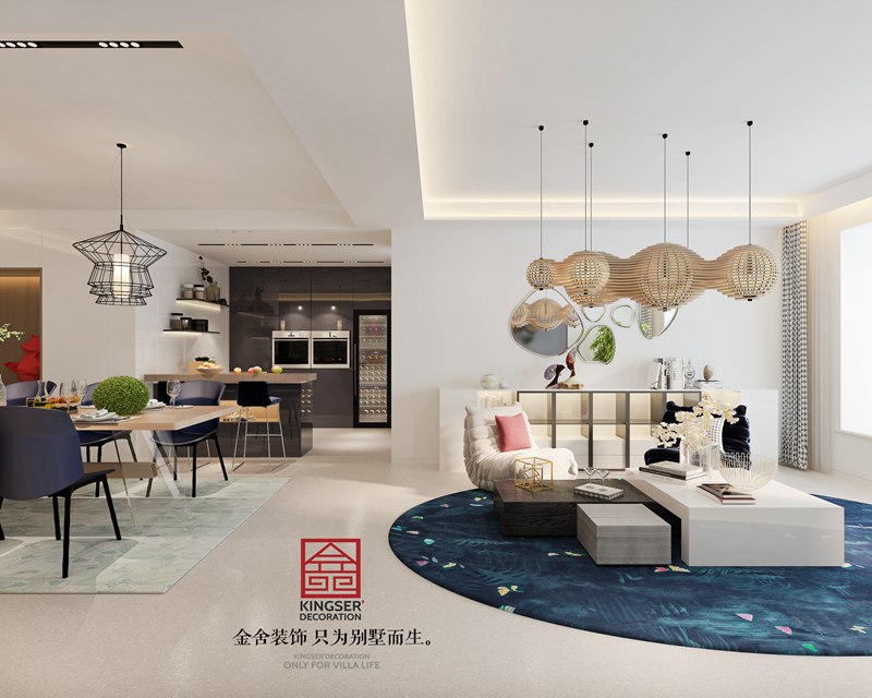 恒大華府極簡主義別墅裝修設(shè)計